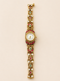 Rajlaxmi Kundan Timepiece Bracelet
