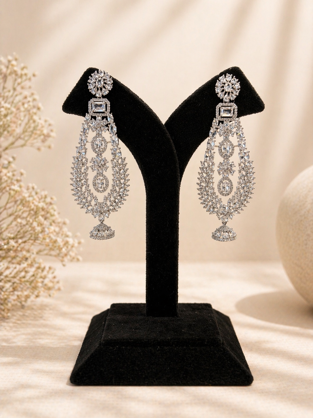Noor Royale Chandelier Earrings