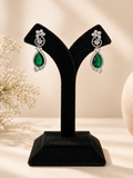 Emerald Grace Drop Earrings