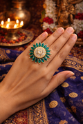 Gulnaar Bloom Adjustable Ring