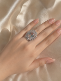 Moonstone Statement Ring - Adjustable