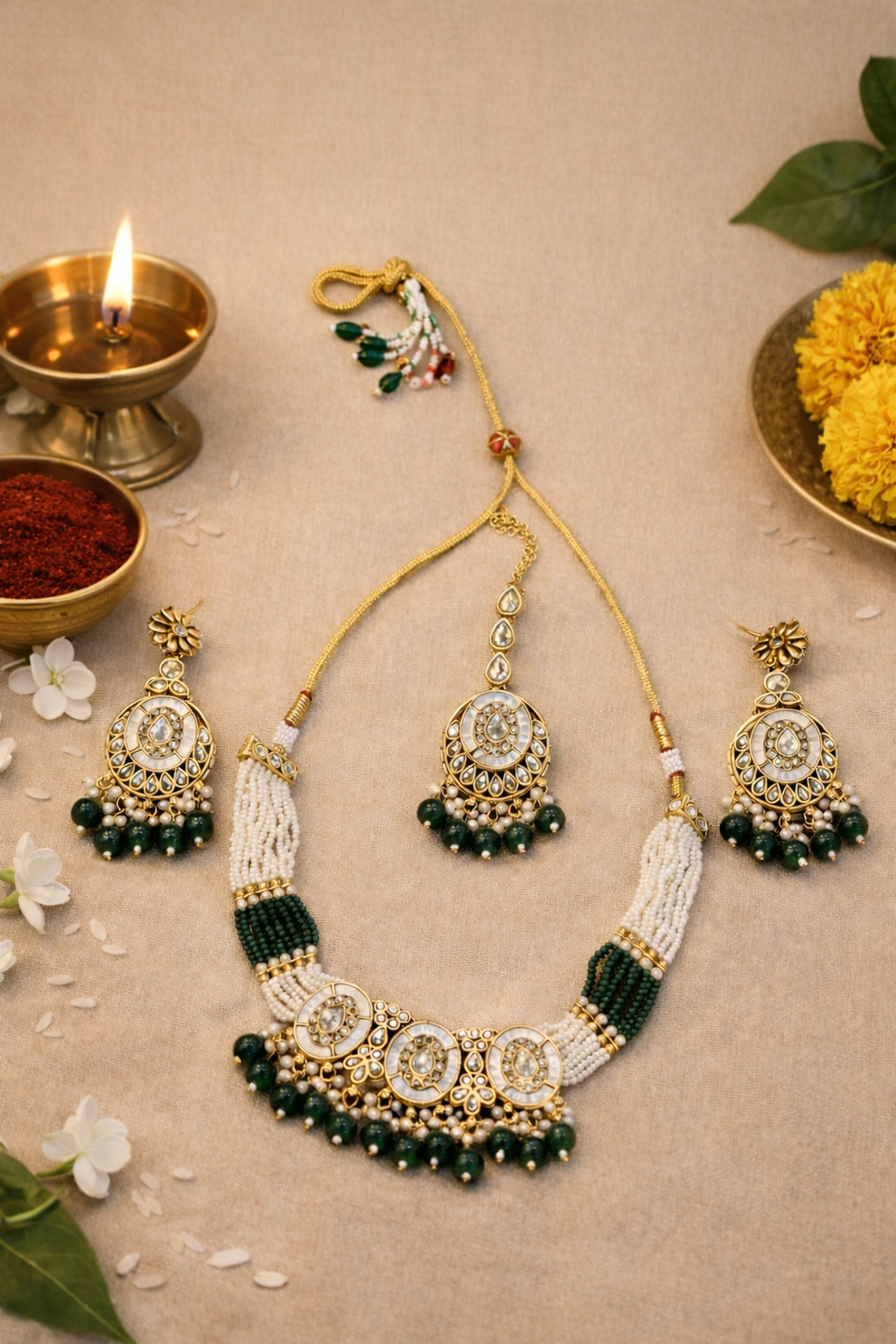 Rajsi Chandrika Set