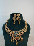 Mayura Viraasat Temple Necklace Set