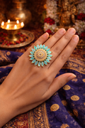 Gulnaar Bloom Adjustable Ring