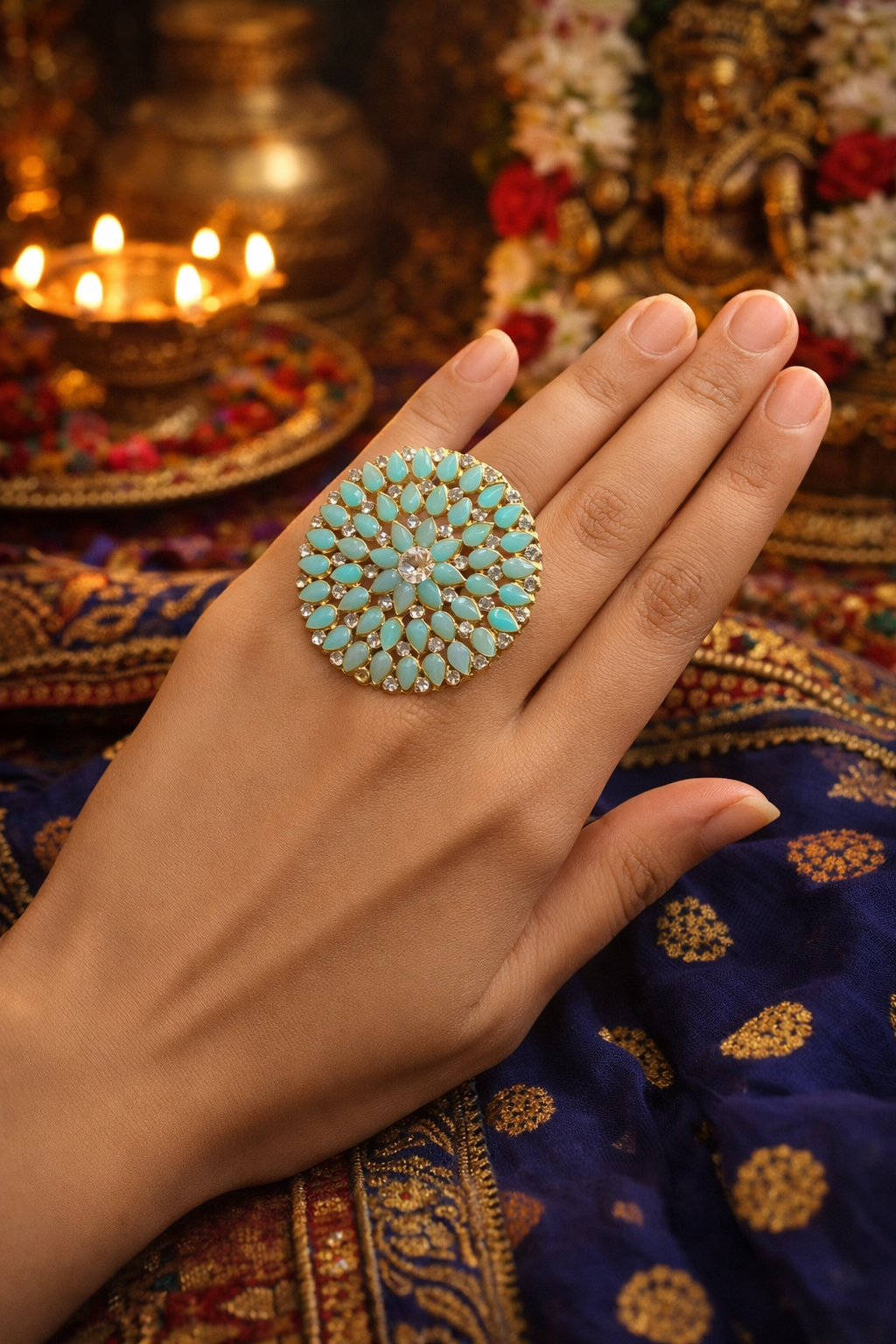 Manisha Rani Adjustable Ring- Limited Stock