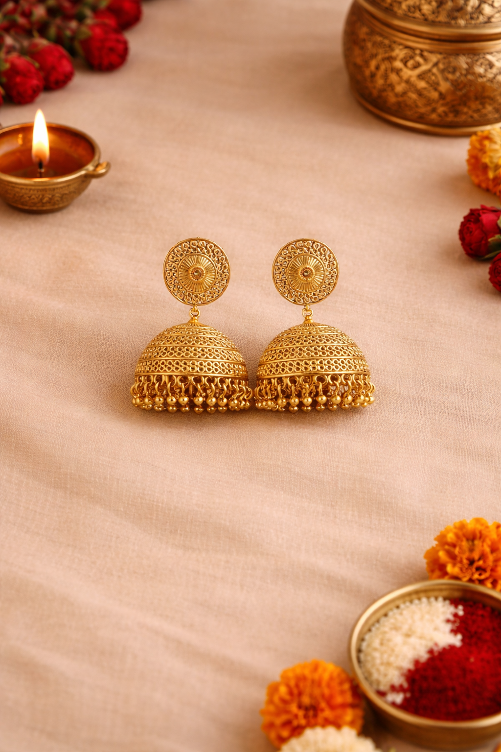 Aarohi Rajsi Jhumkas
