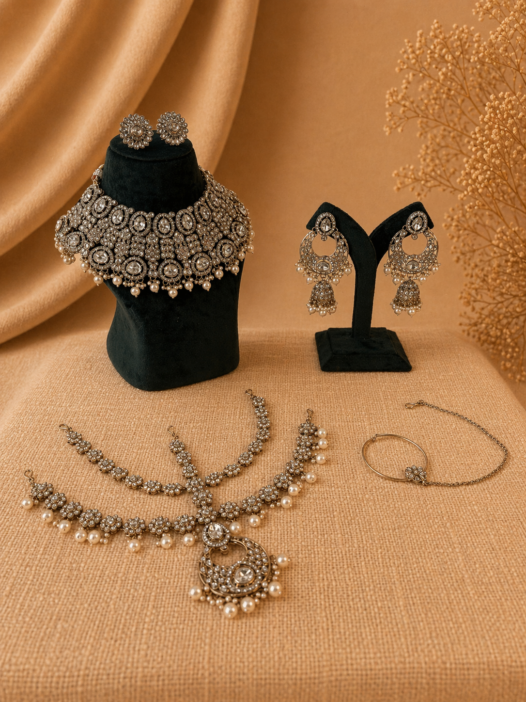 Ivory Noor Bridal Set