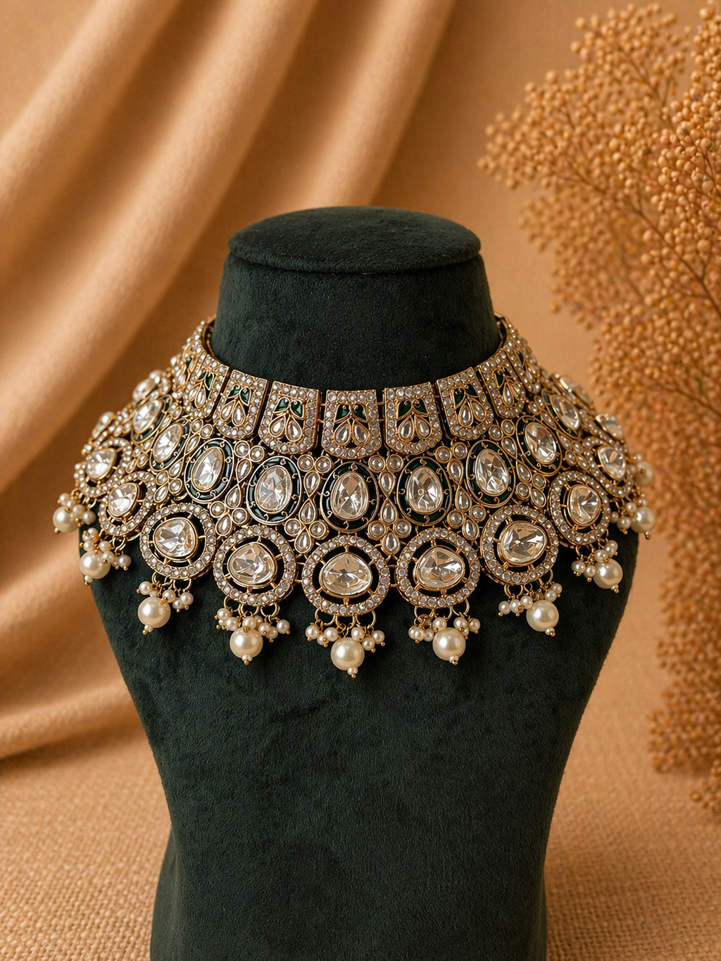 Noor Royale Polki Bridal Set