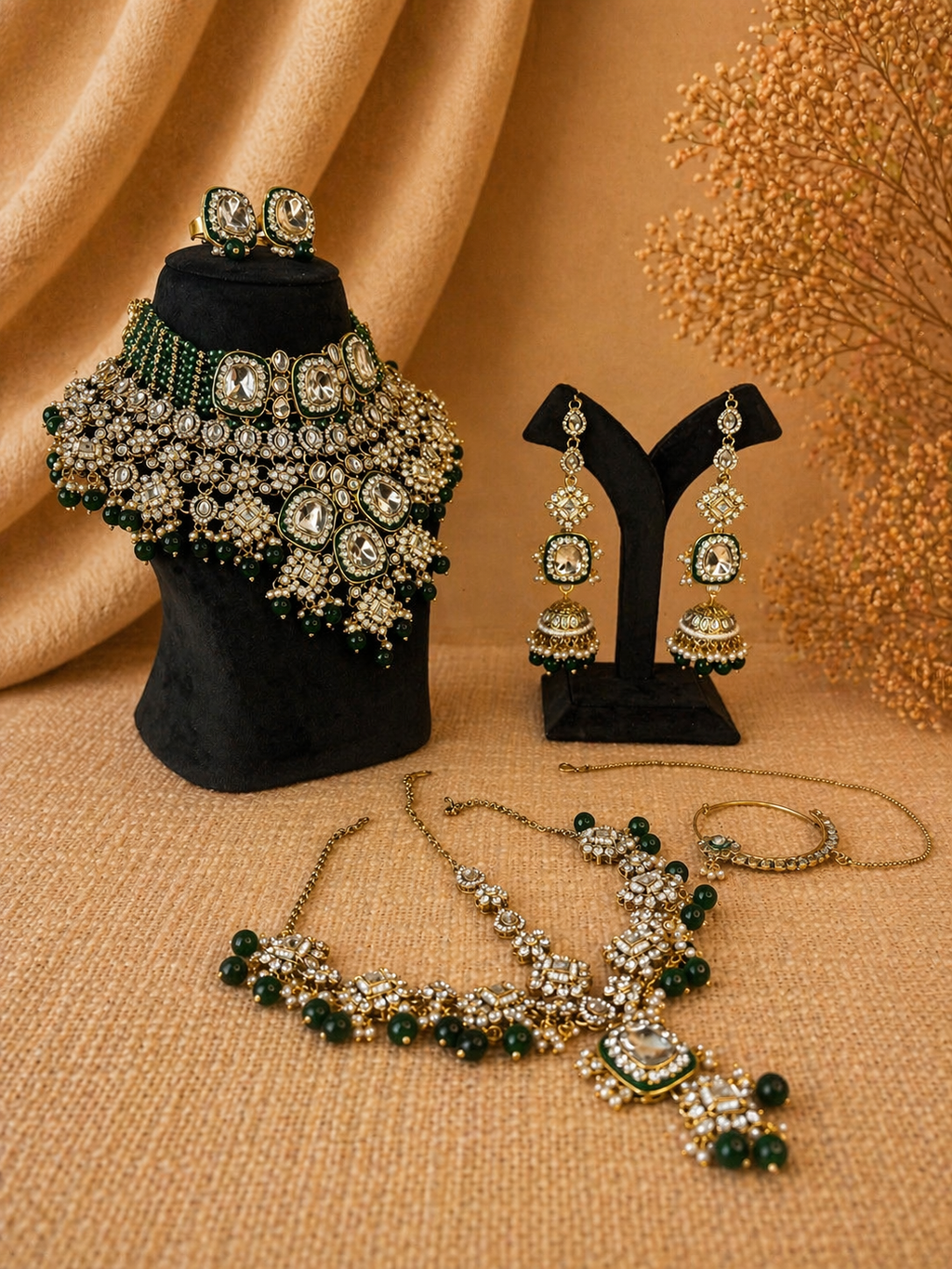 Emerald Noor Bridal Set
